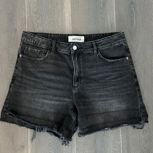 Dynamite - Black Denim Women's Cutoff Shorts